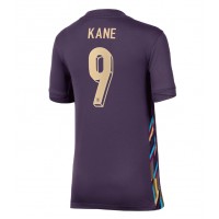 Camiseta Inglaterra Harry Kane #9 Segunda Equipación Replica Eurocopa 2024 para mujer mangas cortas